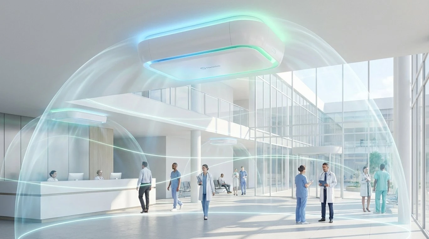 Unité Neoviro Pro dans un hôpital
